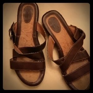 B.O.C. Born Concepts scrappy sandals-sz 9